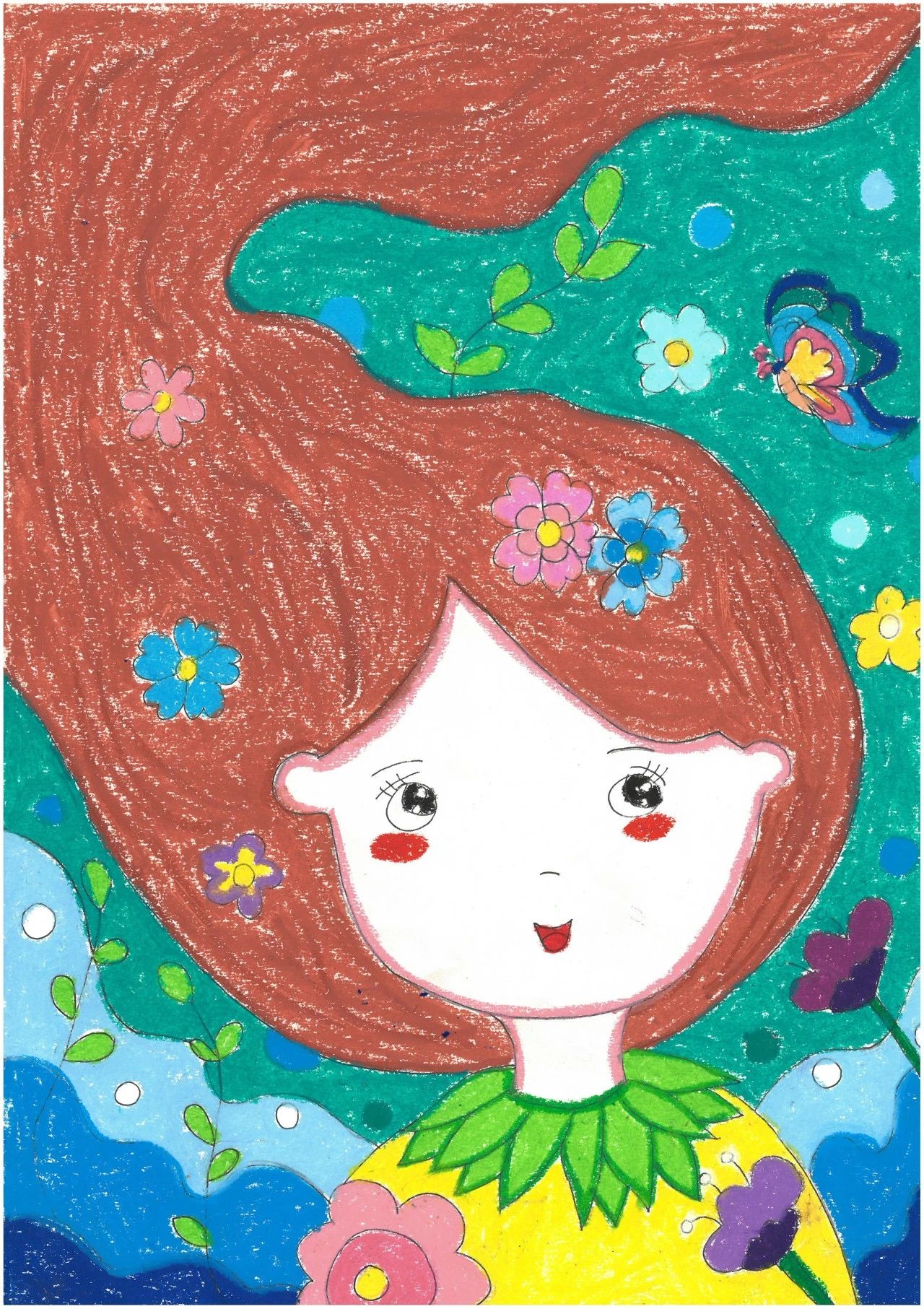 “多彩童心 创意童画 健康成长”61儿童节绘画-第4张