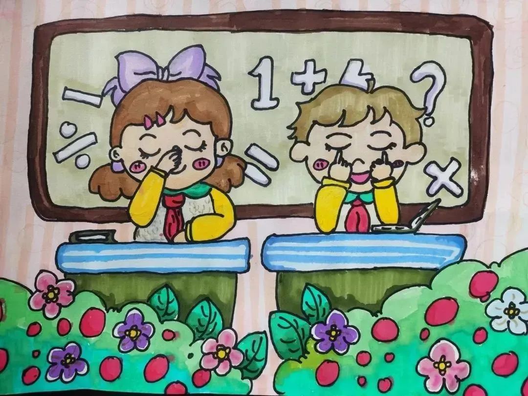 “点亮睛彩 视关你我”儿童画画图片-第3张