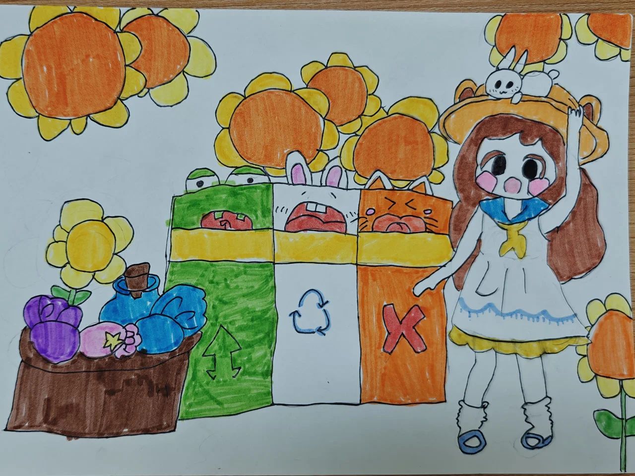 “绿色低碳 美丽中国”全国节能宣传周优秀绘画-第5张