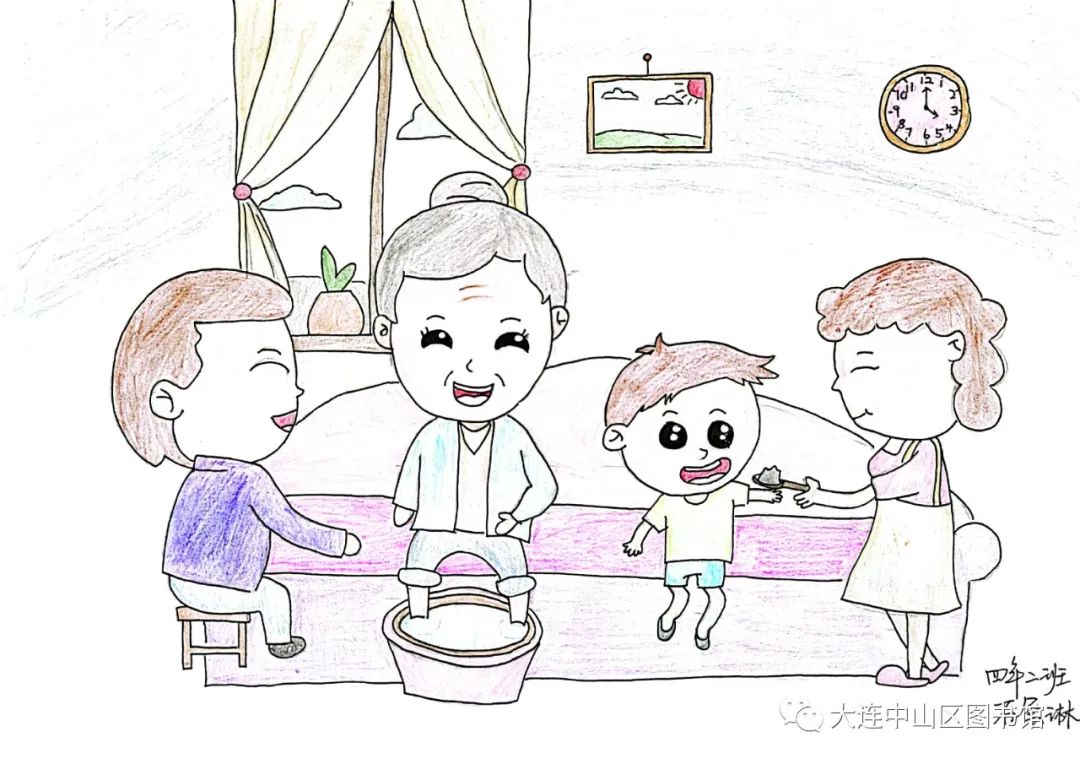 “弘扬好家风 传承好家训”绘画作品展示-第5张