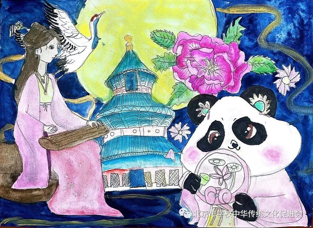 传统文化京剧人物绘画作品-第4张