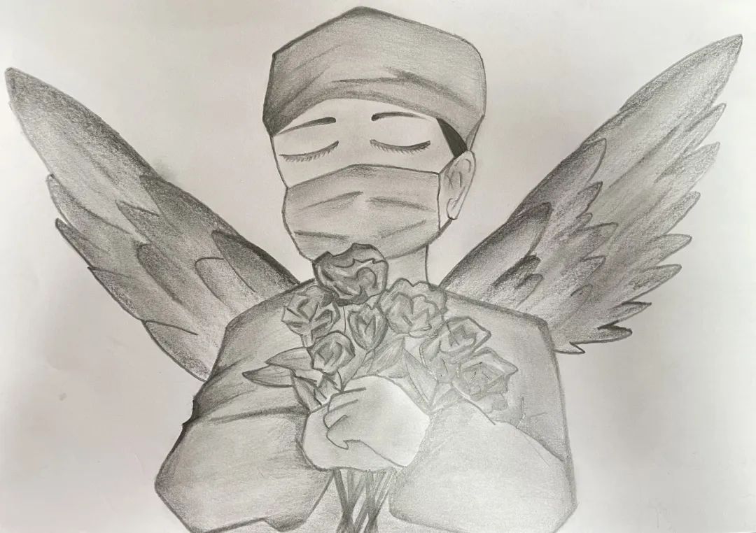“当护士节遇上母亲节”2024护士节绘画-第5张