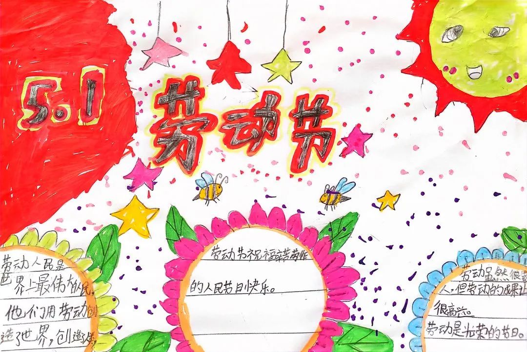 劳动节主题绘画“致敬劳动者”-第2张