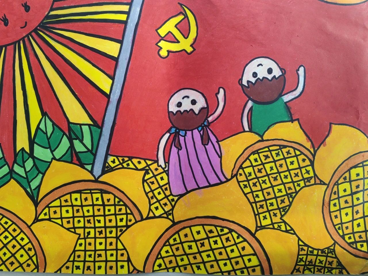 “童心童画 欢庆六一”儿童节绘画-第1张