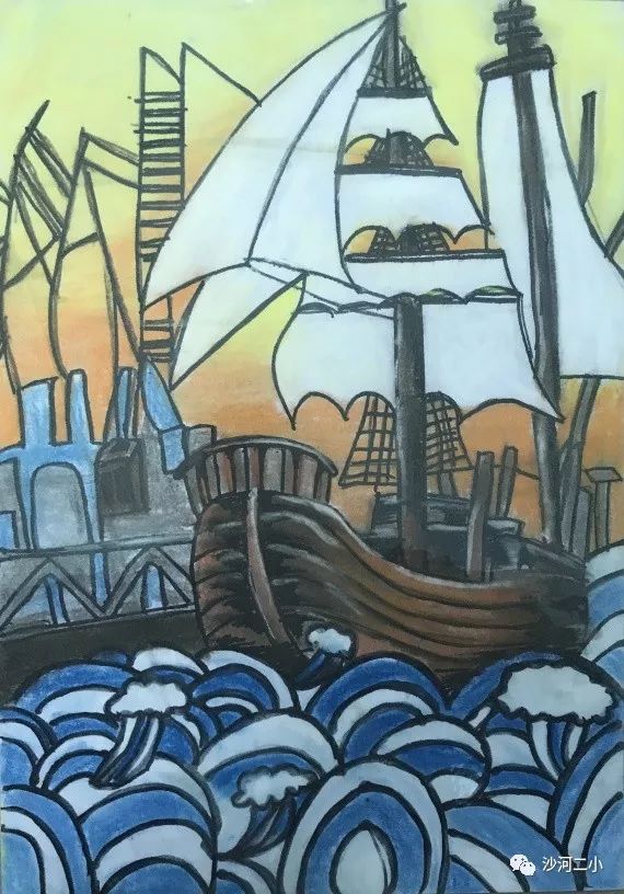 “一带一路 共赴繁荣”绘画获奖作品-第5张