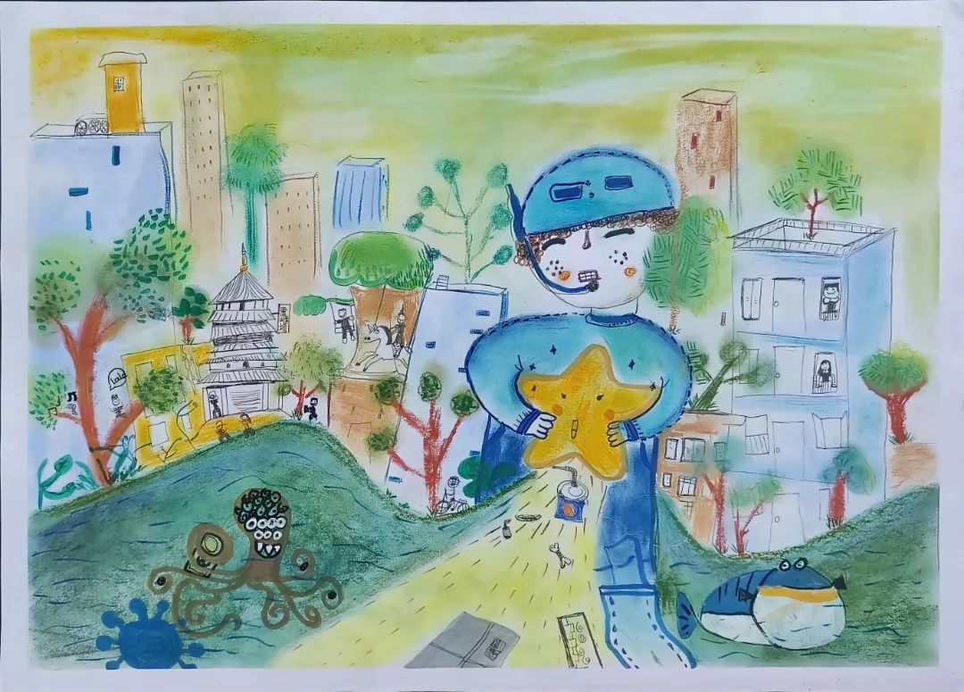2024“六五环境日”主题儿童绘画-第5张