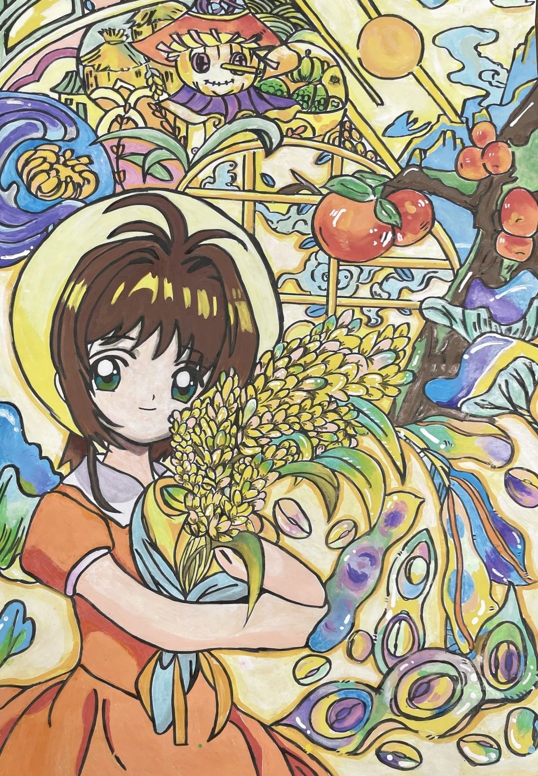 《奉献最美 劳动光荣》“五一”劳动节主题绘画-第2张