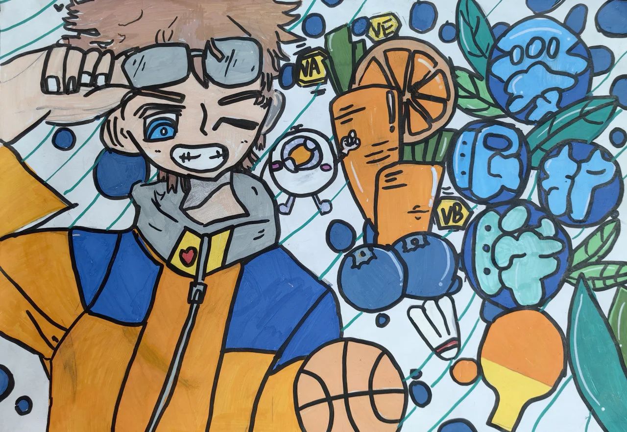 爱眼护眼 预防近视——小学生绘画作品展-第2张