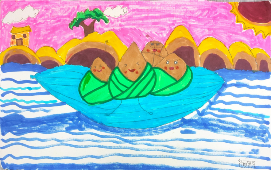 端午节画画作品图片简单漂亮-第7张